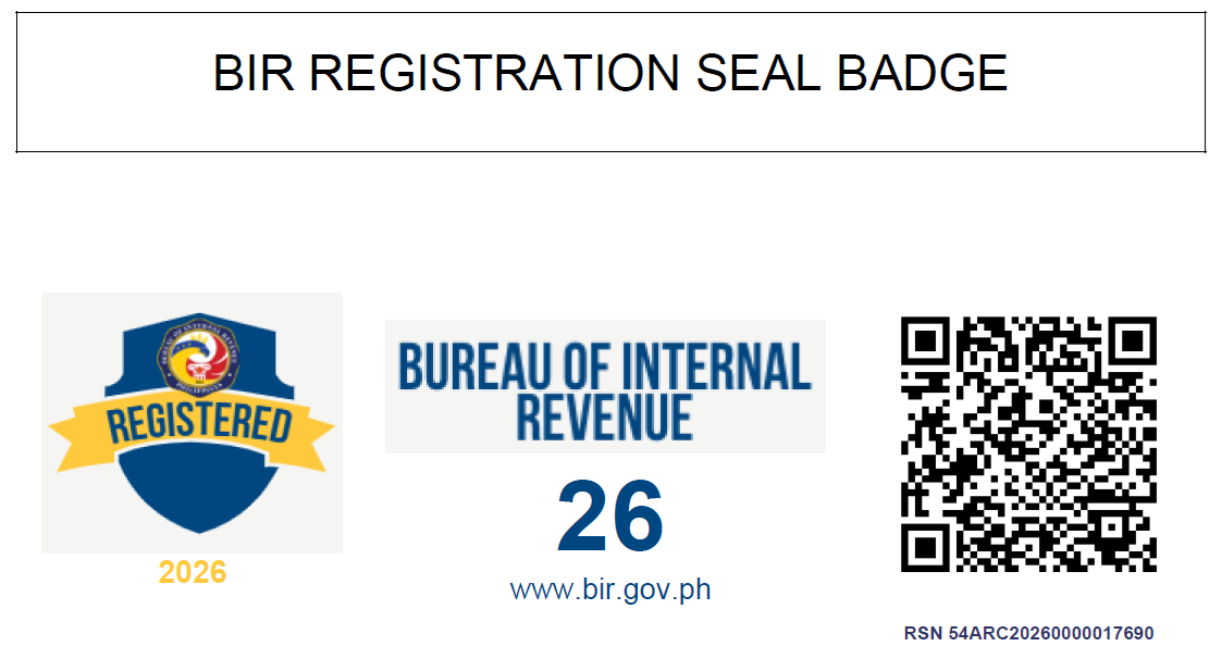 VARA Collective BIR Registration Seal Badge for 2026